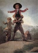 Francisco Goya Las Gigantillas painting